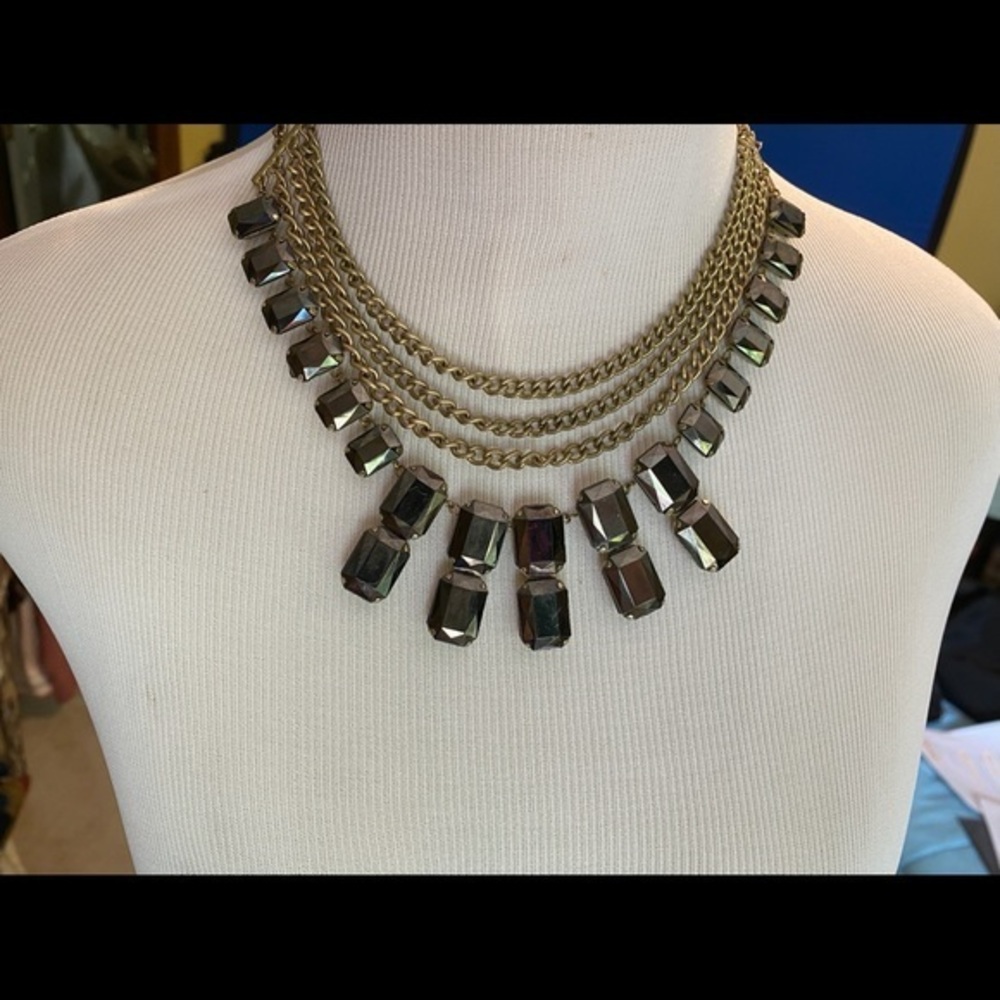 Gem Statement Necklace